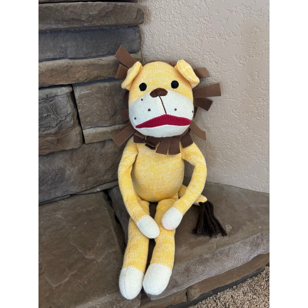 World Market Stuffed Animal Weighted 2006 Lion